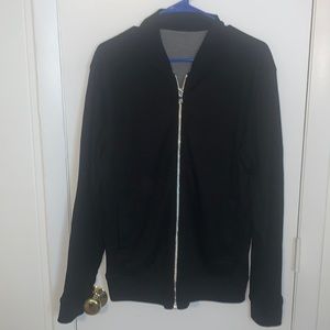 Banana Republic Medium Reversible Light-weight Bomber jacket Grey-Black